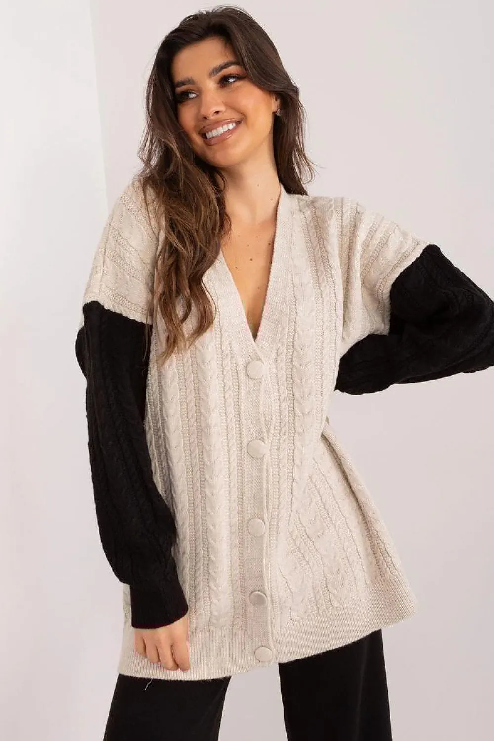 Elegance Unbuttoned Cardigan