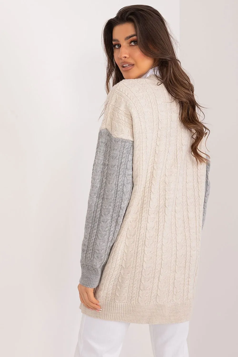 Elegance Unbuttoned Cardigan