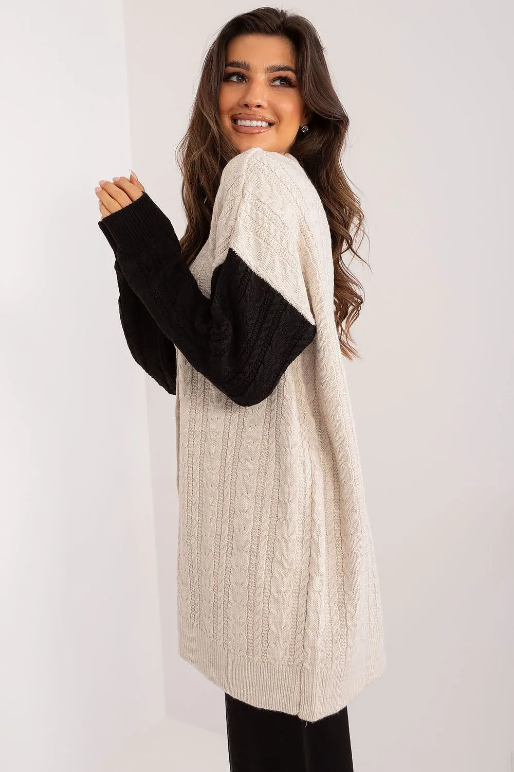Elegance Unbuttoned Cardigan
