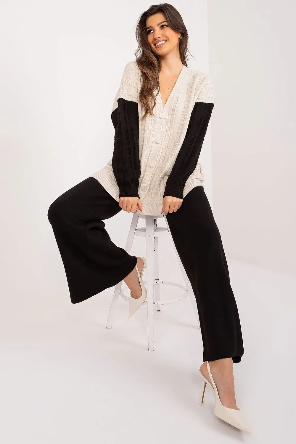 Elegance Unbuttoned Cardigan