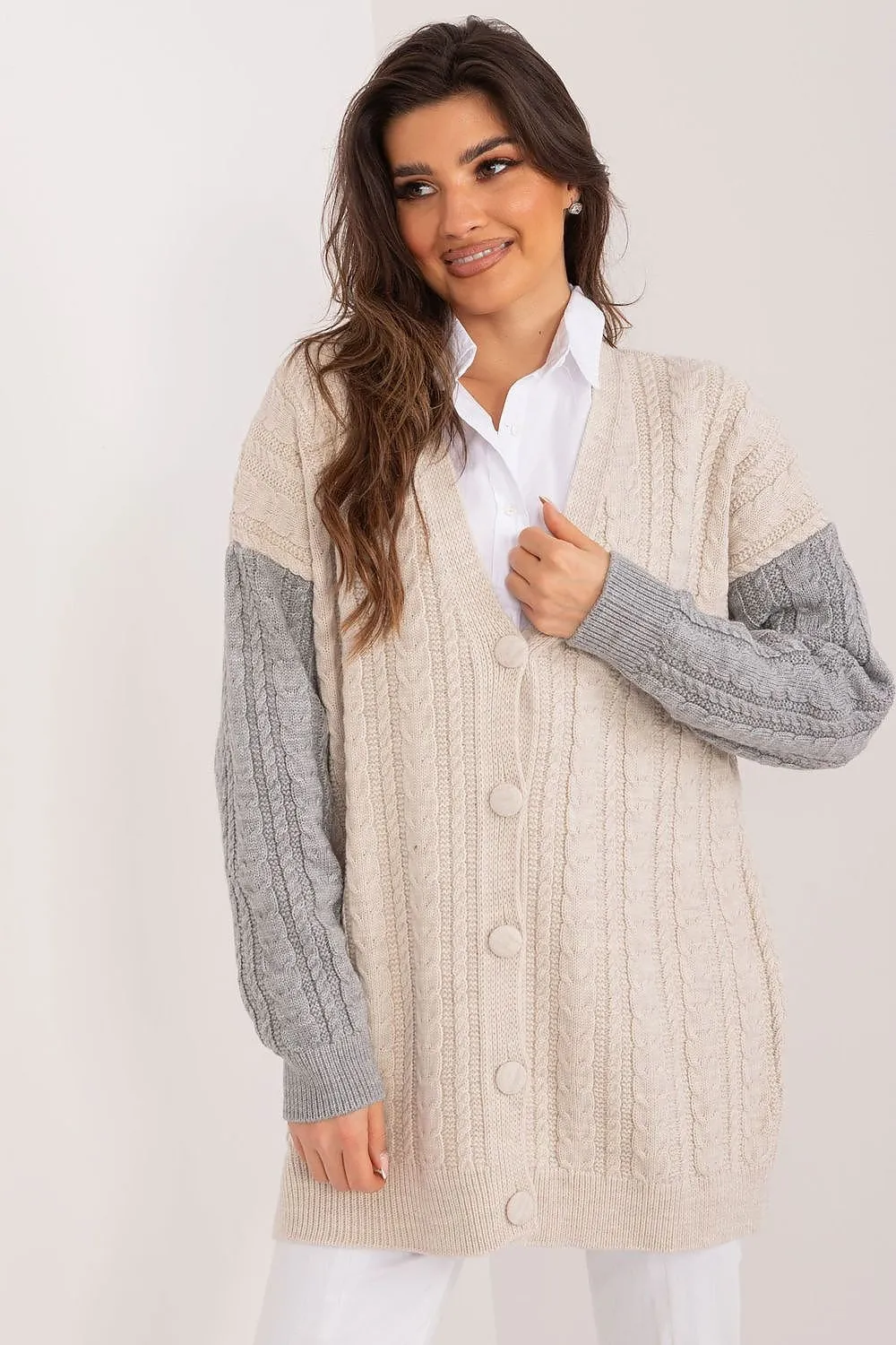 Elegance Unbuttoned Cardigan