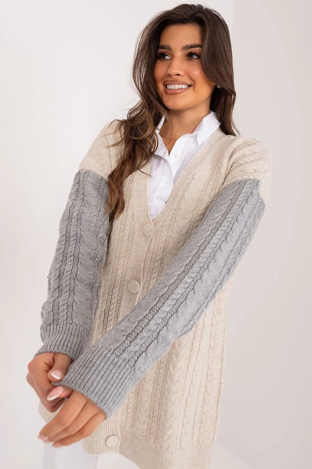Elegance Unbuttoned Cardigan