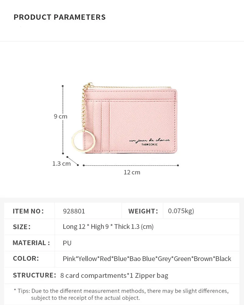 Elegant Card Organizer for Women