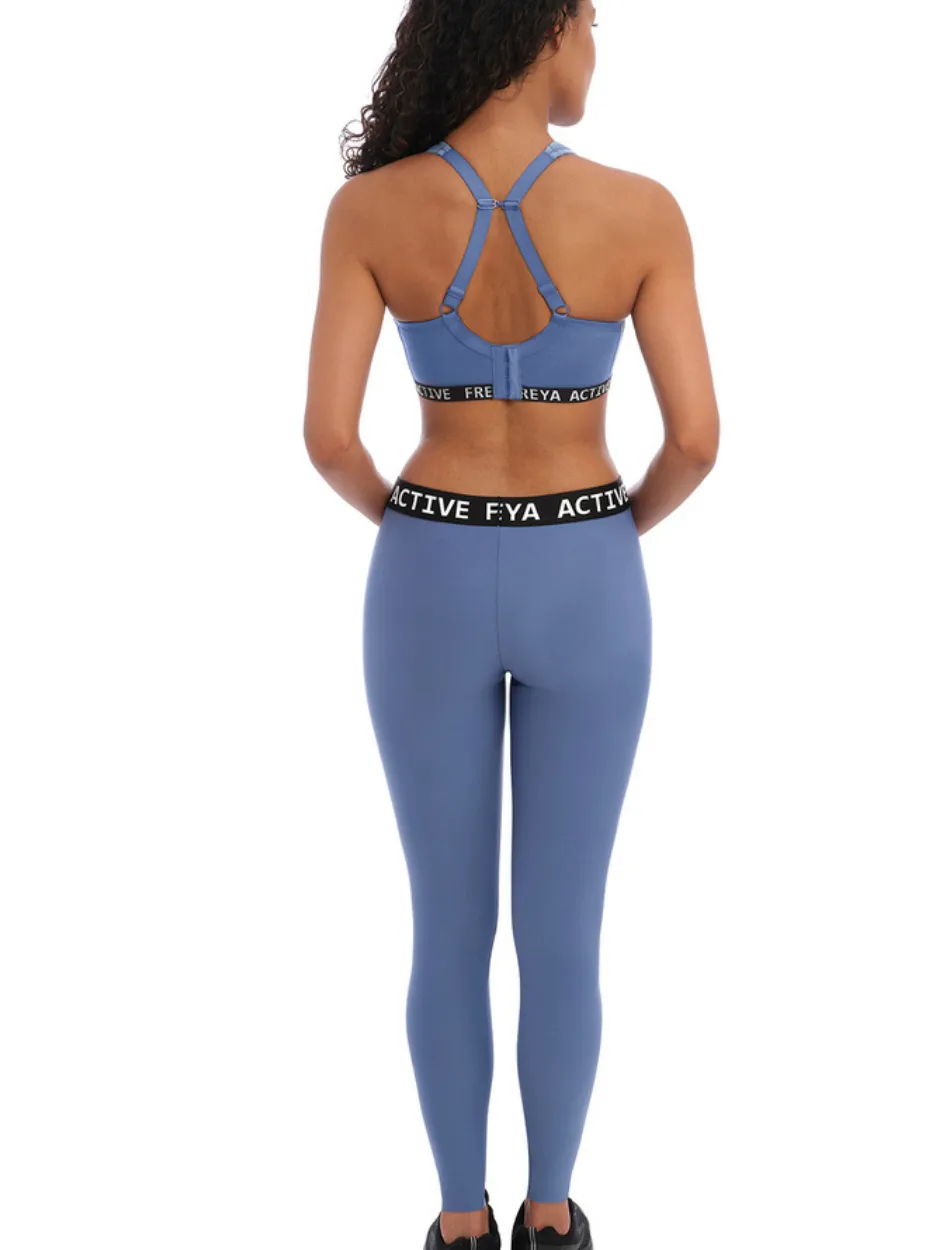 Freya Dynamic Non Wired Sports Bra, Denim | Freya Sports Bra