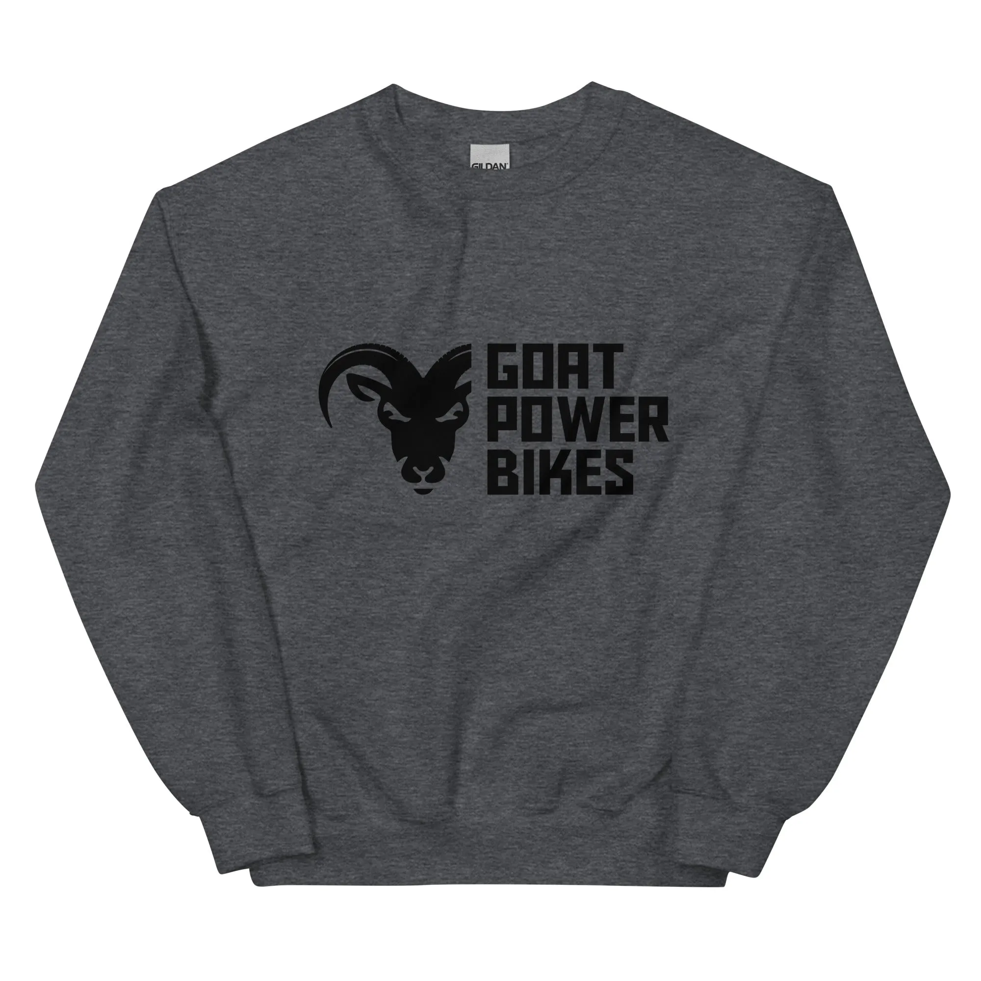 Full Black Logo Unisex Crewneck Sweatshirt