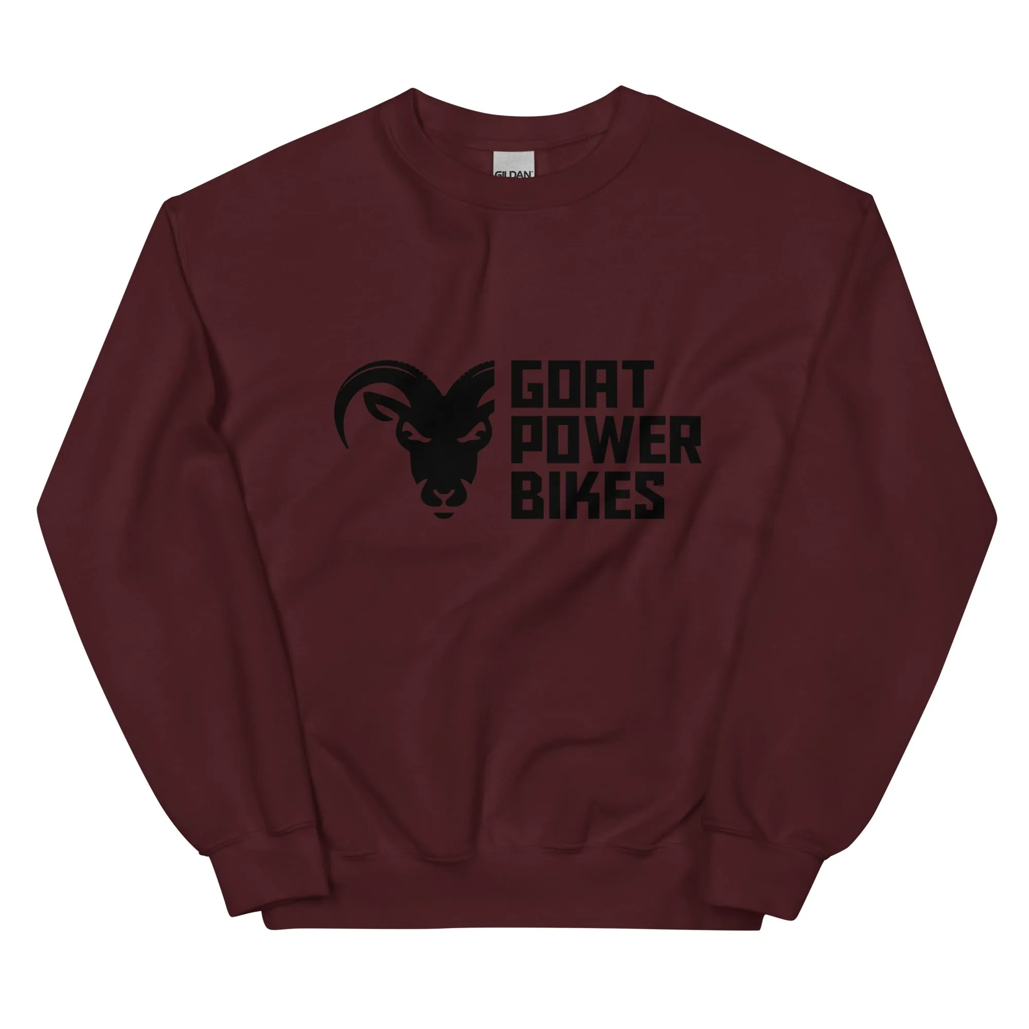 Full Black Logo Unisex Crewneck Sweatshirt
