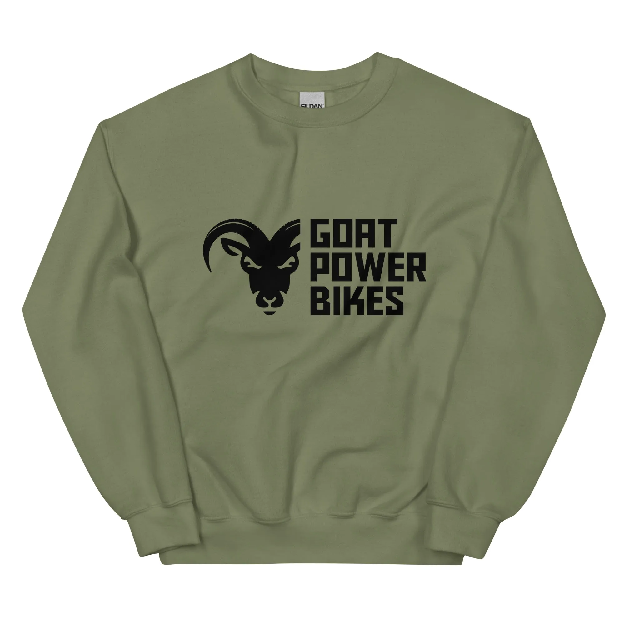 Full Black Logo Unisex Crewneck Sweatshirt