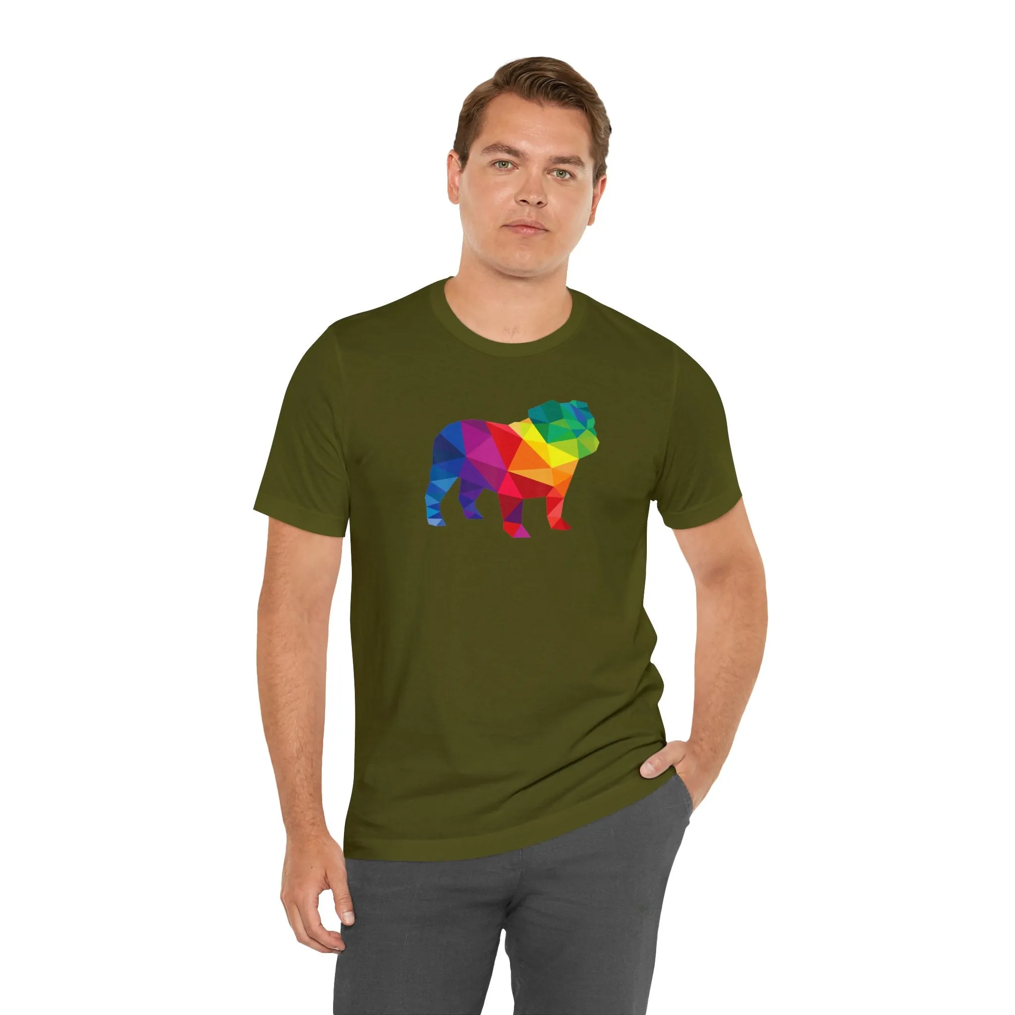 Geometric Pride Dog