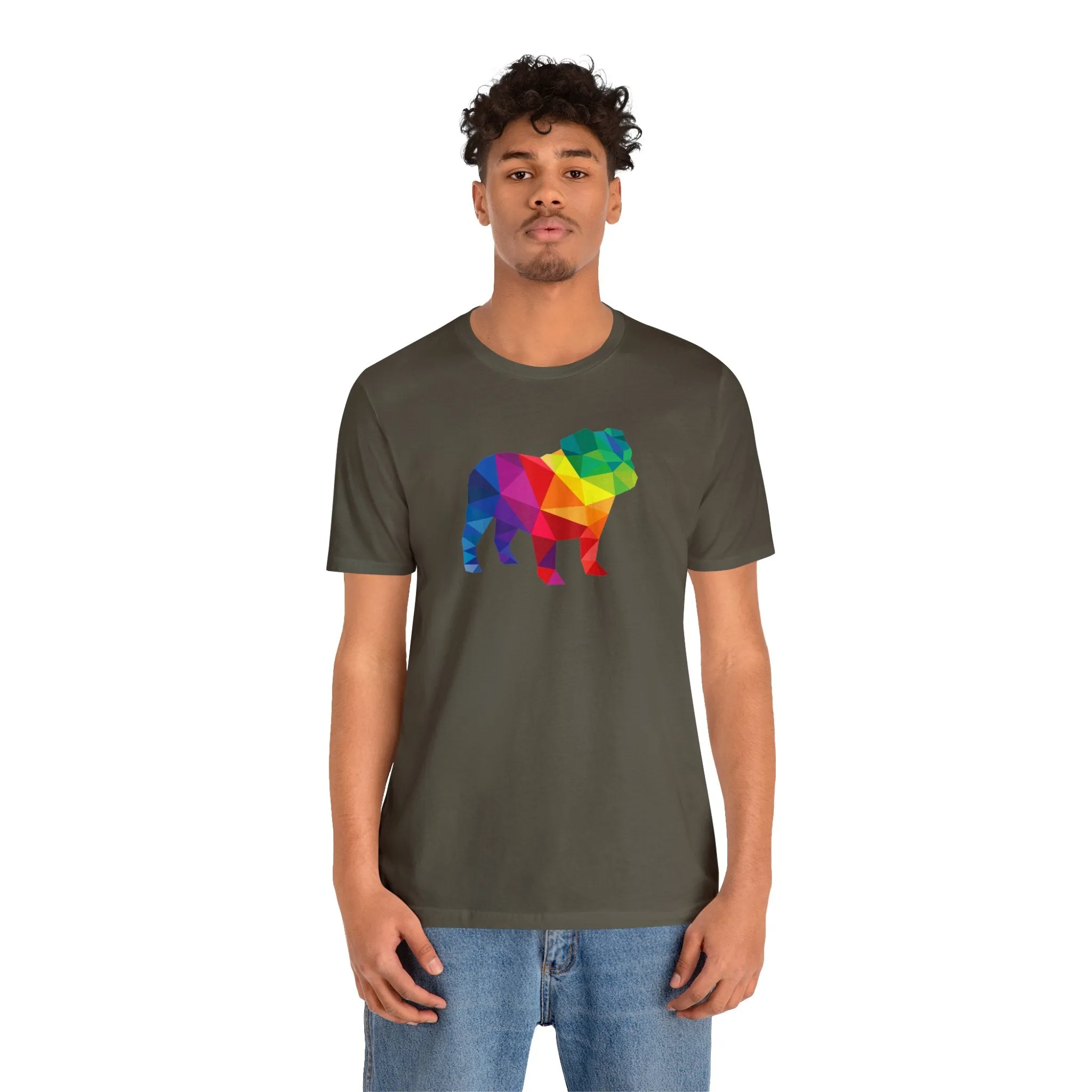 Geometric Pride Dog