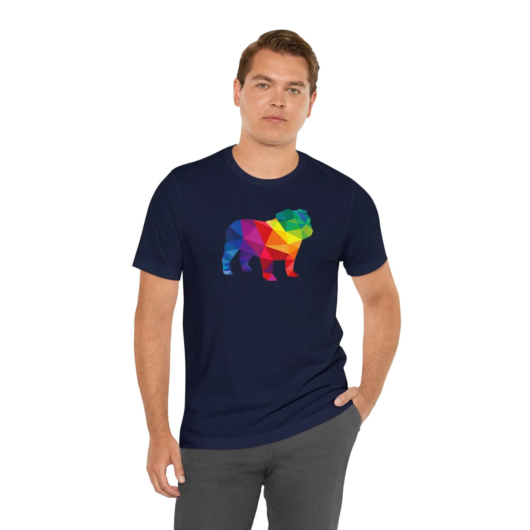 Geometric Pride Dog