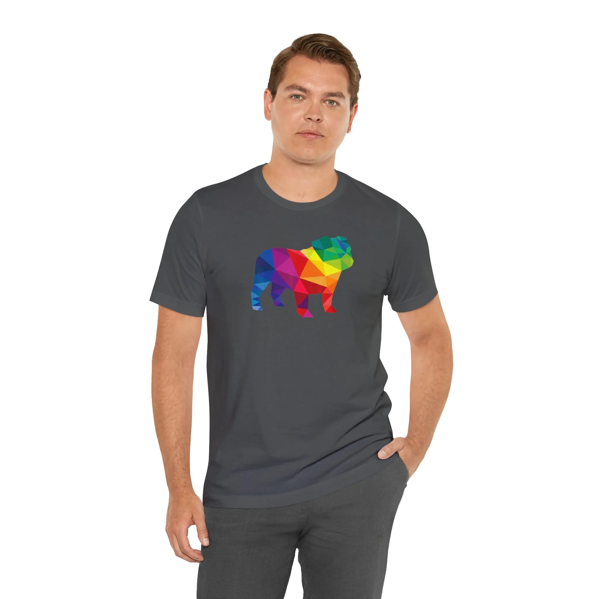 Geometric Pride Dog