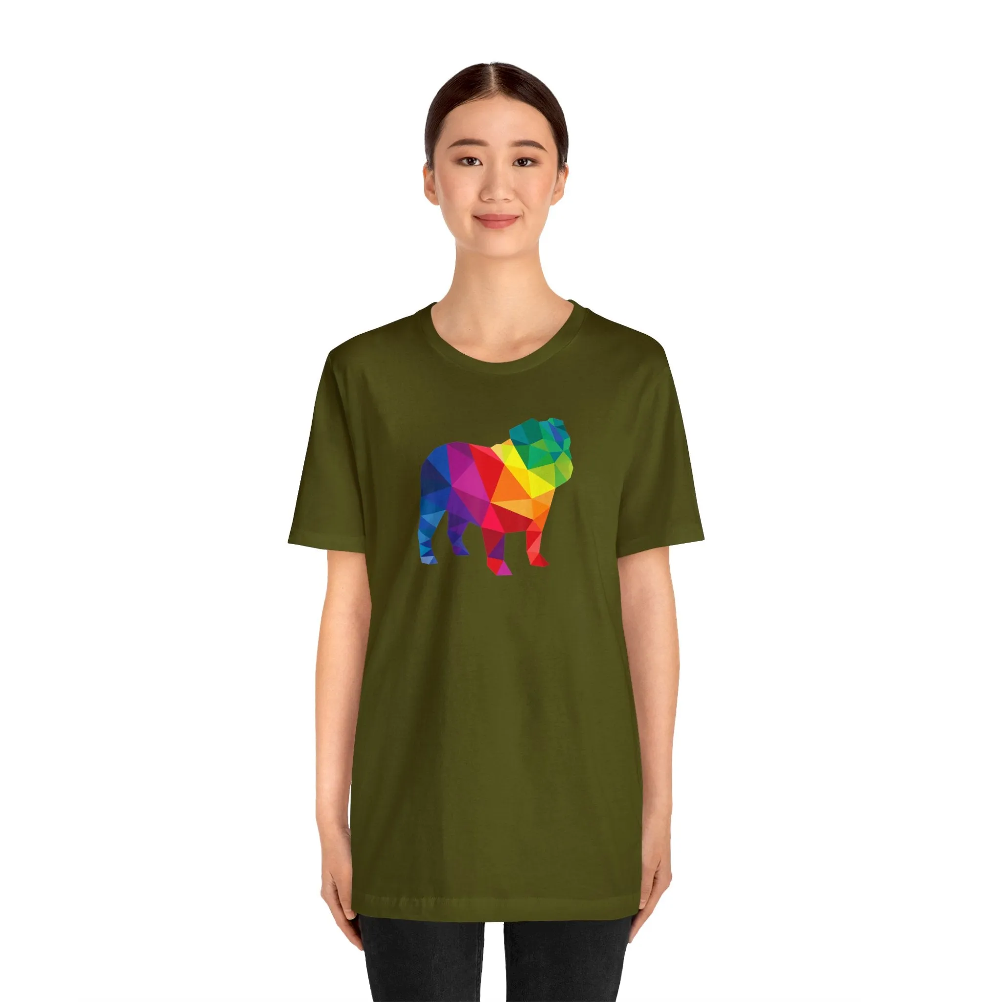 Geometric Pride Dog