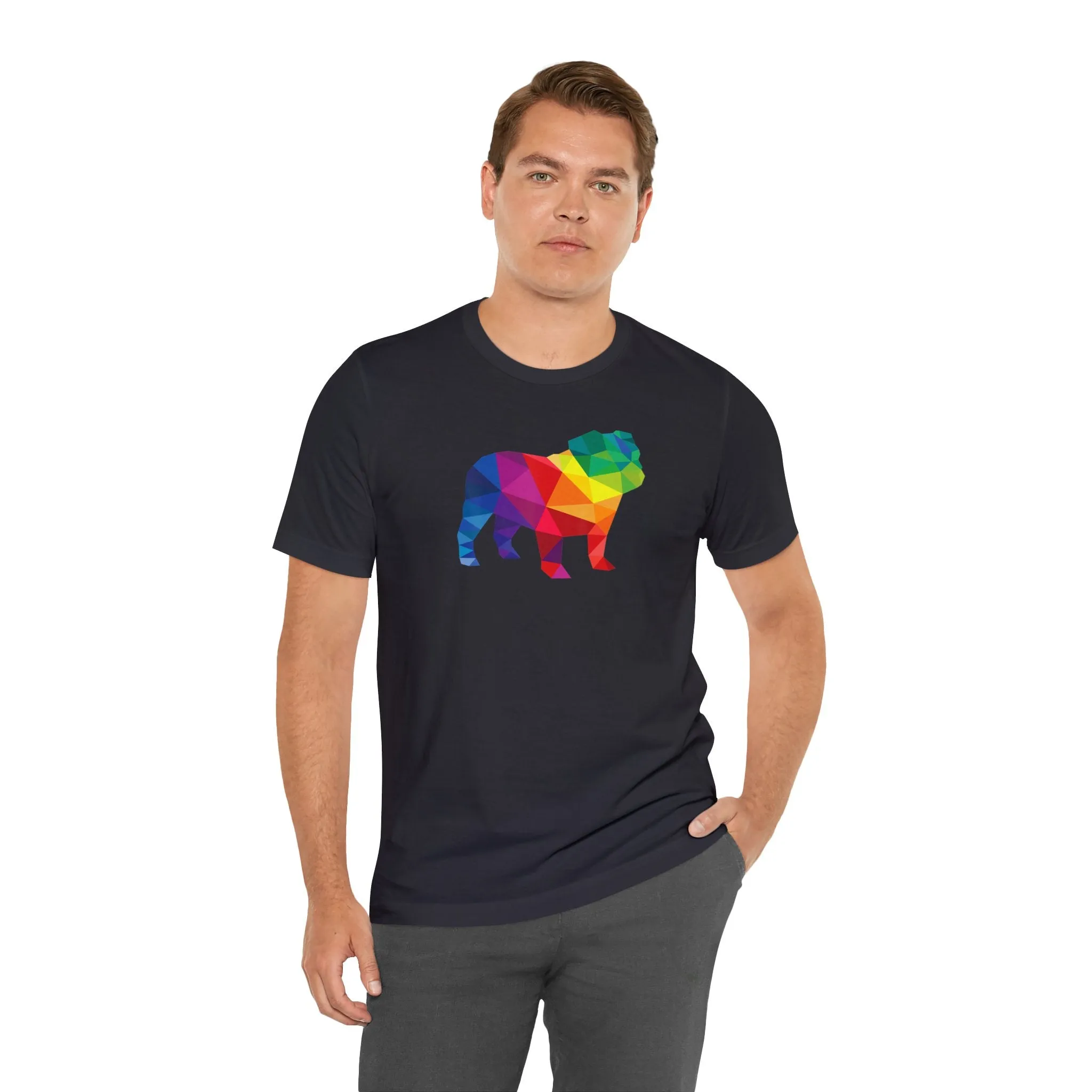 Geometric Pride Dog