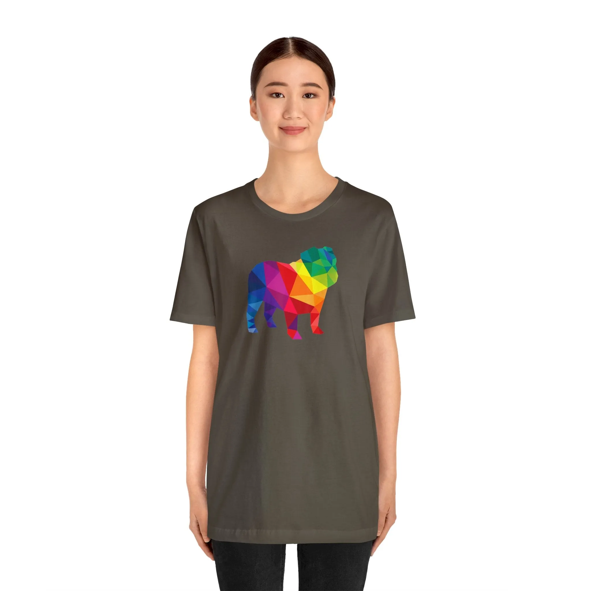 Geometric Pride Dog