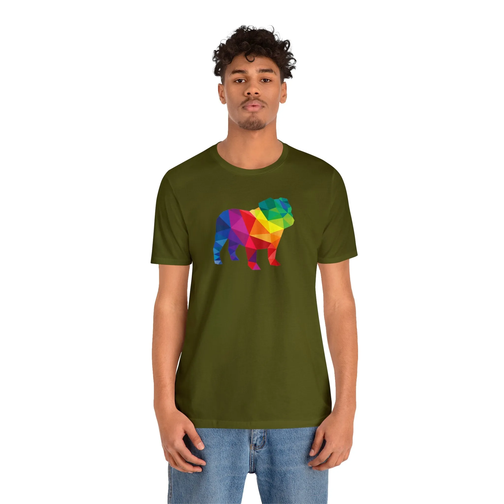 Geometric Pride Dog