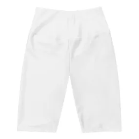 GG - Women's Biker Shorts - White