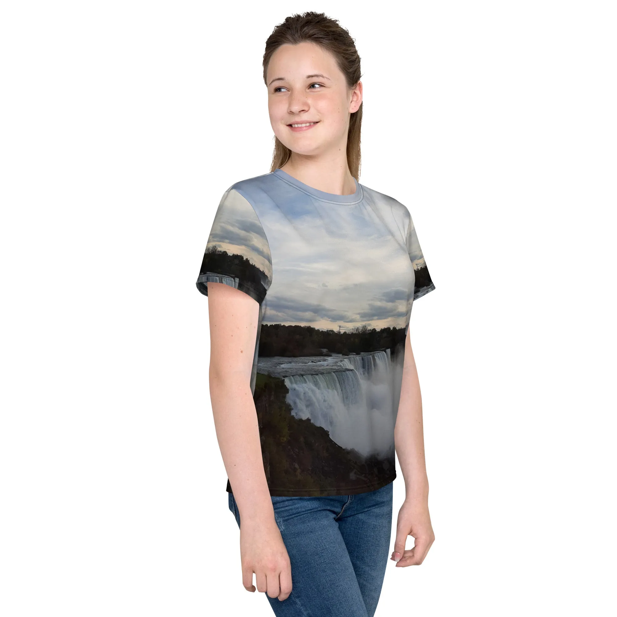 GG - Youth crew neck t-shirt - N Y Falls