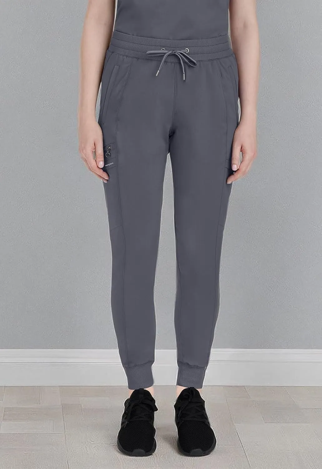 Healing Hands Women's Scrub Pant 7 Pockets Elastic Drawstring, with Moisture Wicking & 2-Way Stretch Technology - 9244