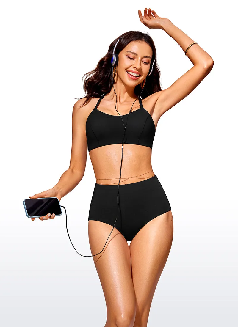 High Waisted Bikini Bottom
