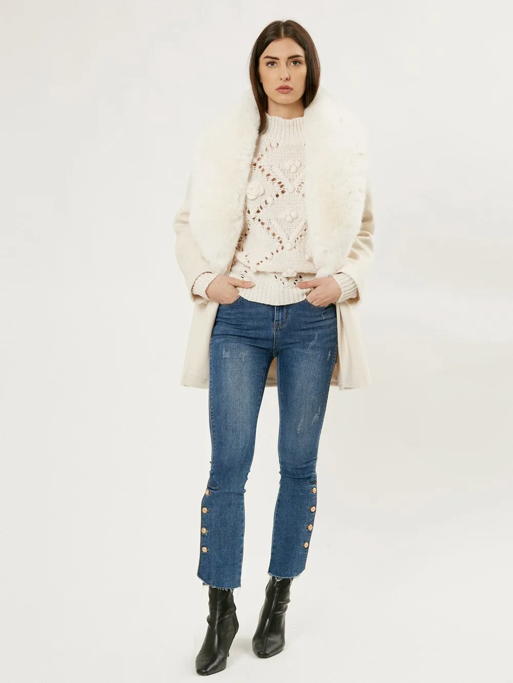 Influencer sweater, beige