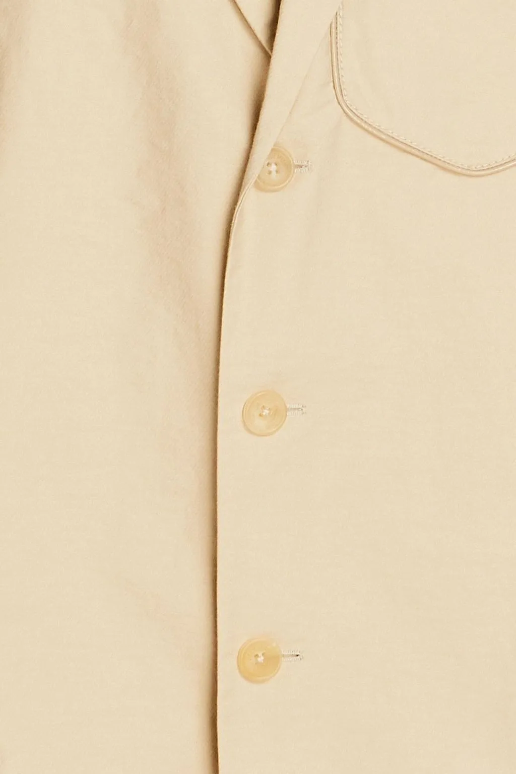 JACQUEMUS Cotton Blend Pacalo Twill Blazer, Beige