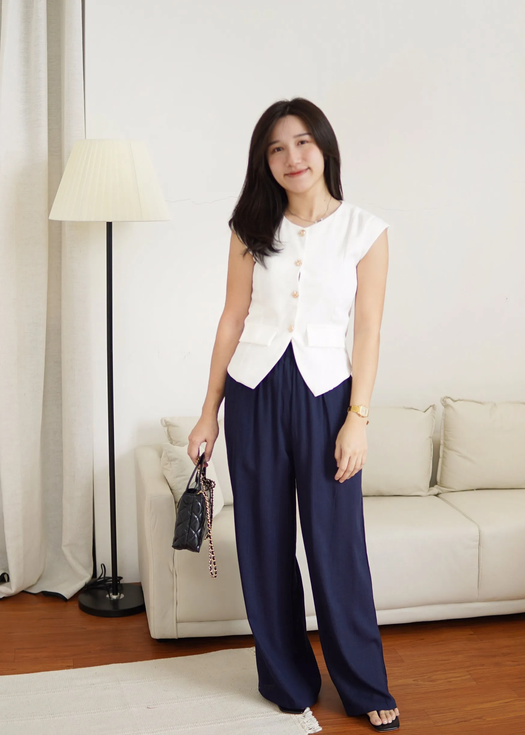 [LM.made] Morie Ramie Trousers