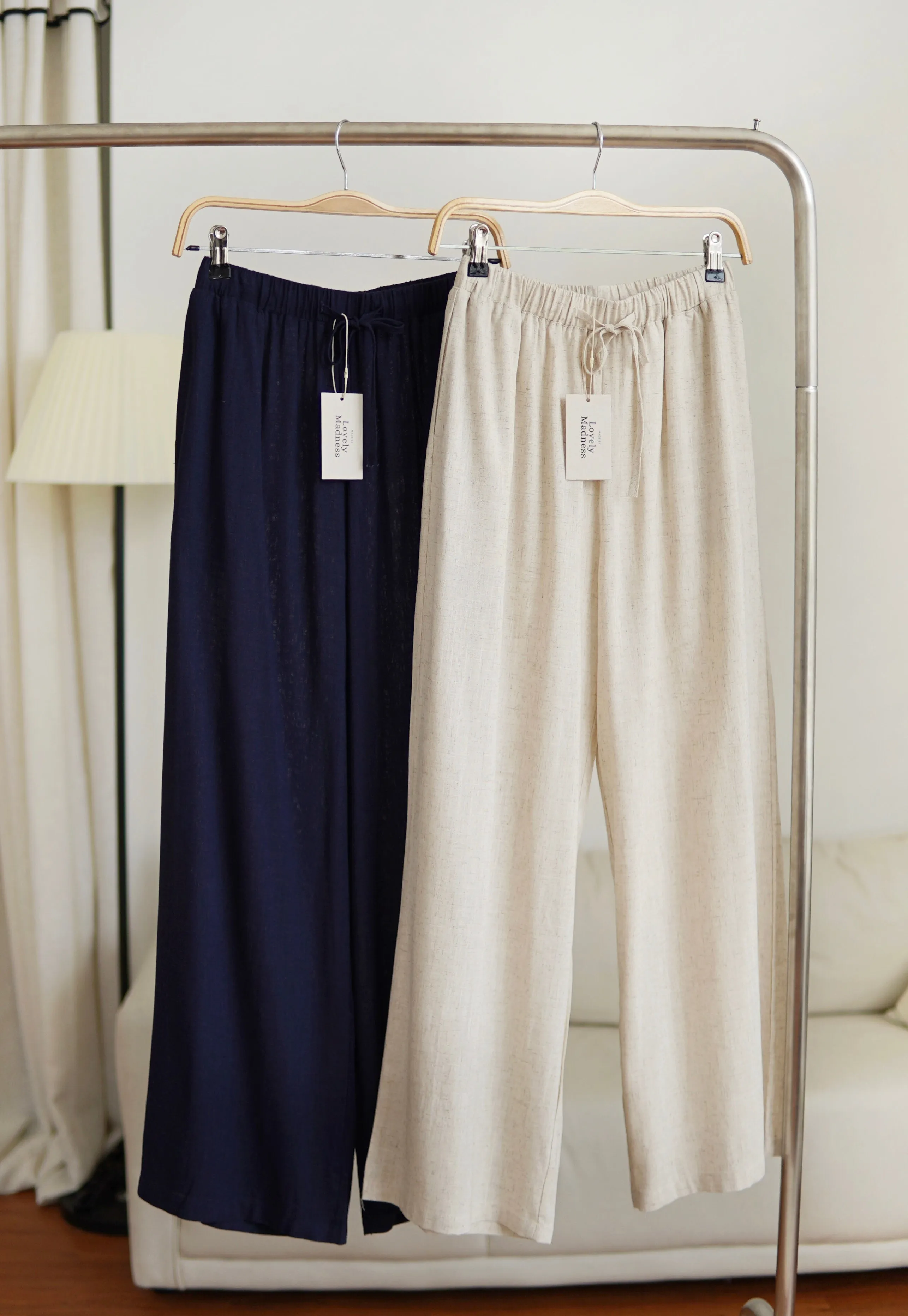 [LM.made] Morie Ramie Trousers