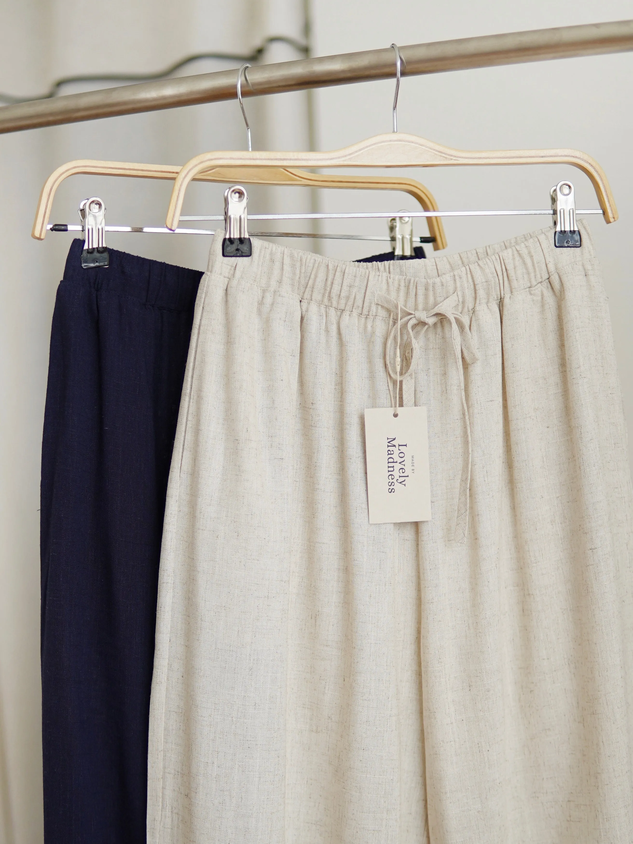 [LM.made] Morie Ramie Trousers
