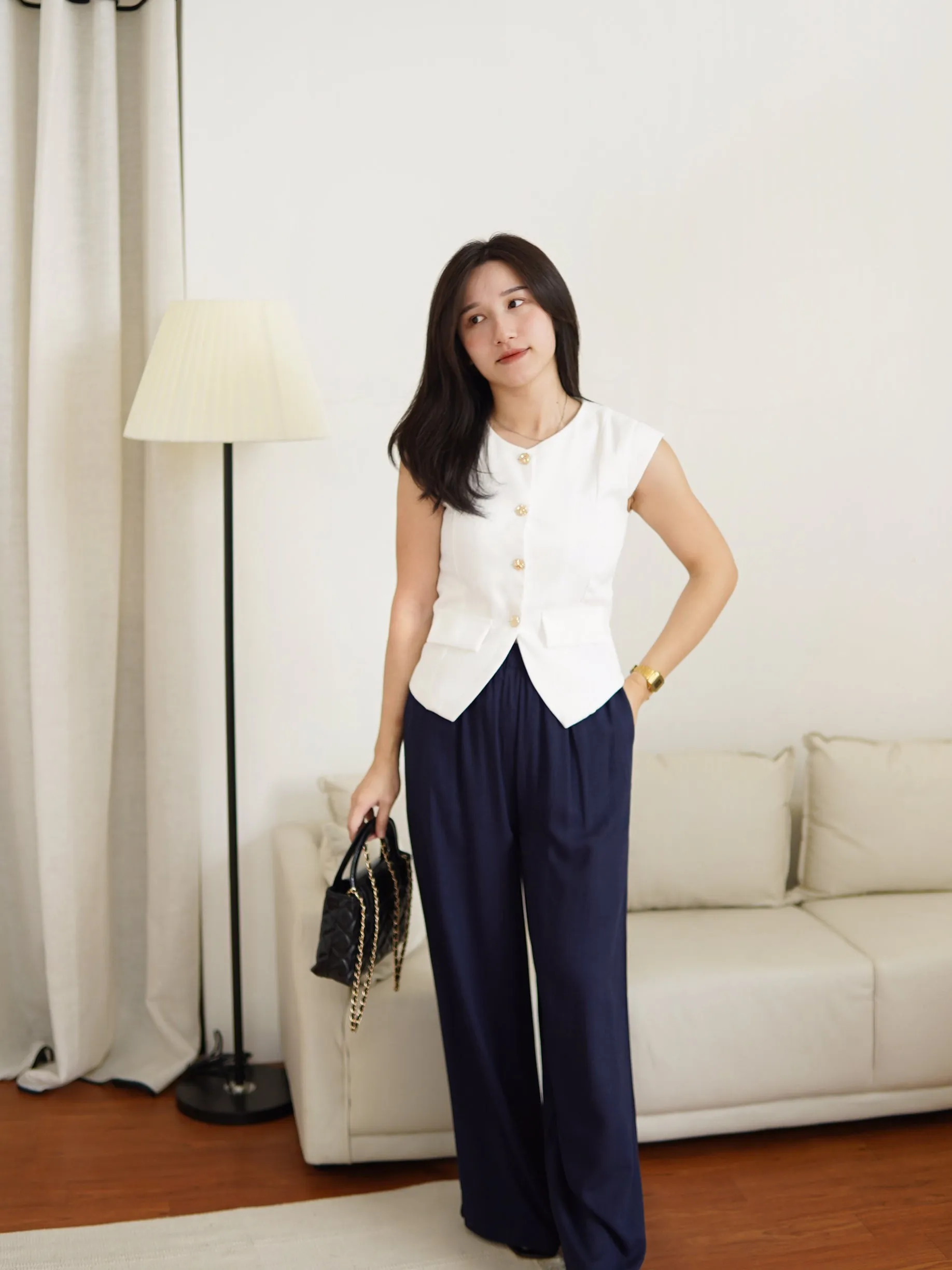 [LM.made] Morie Ramie Trousers
