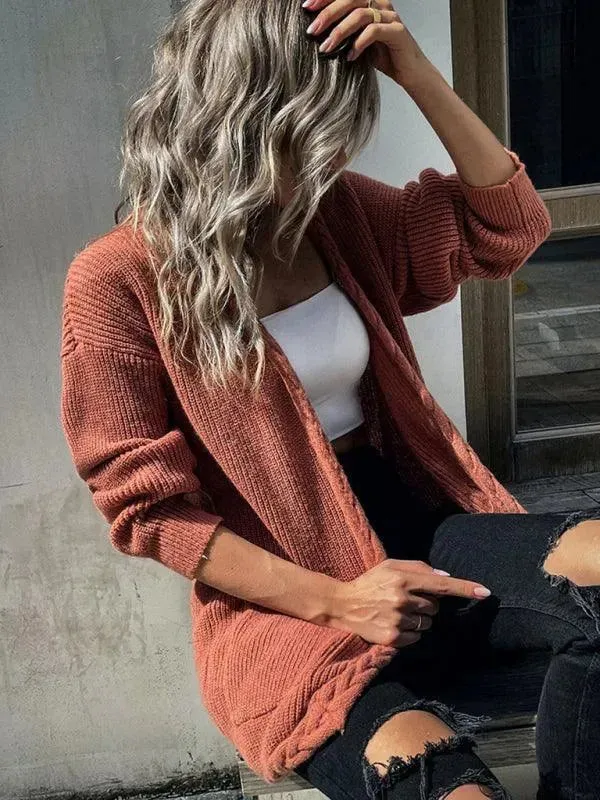 Loose Women Cardigan Sweater
