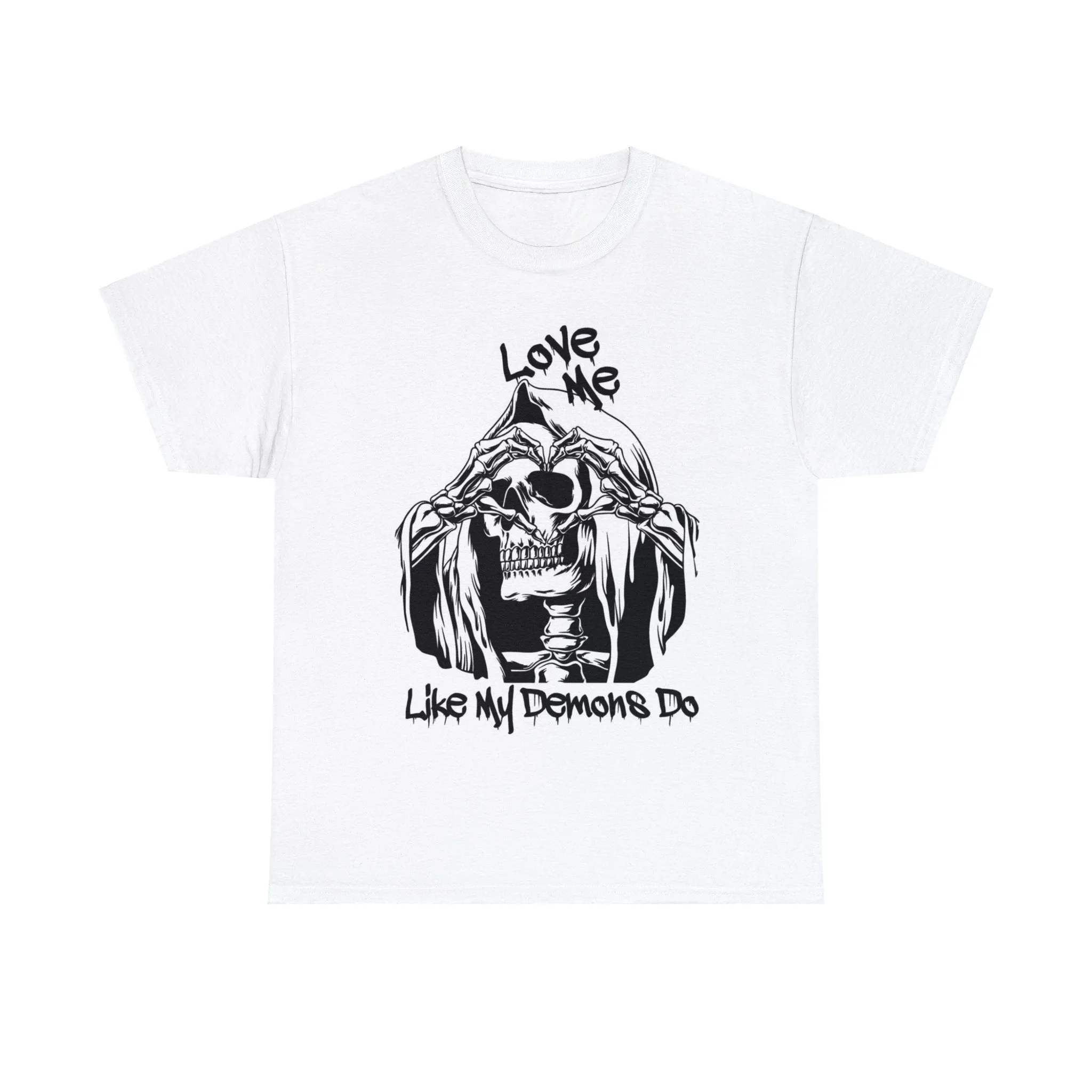 Love me like my demons do Unisex Heavy Cotton Tee