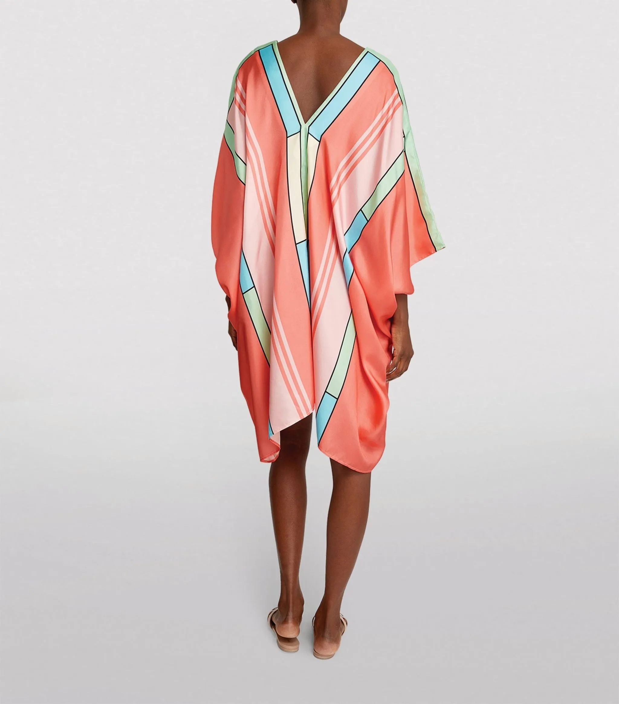 Luxury Soft Satin Silk Kaftan – Soft, Shiny, Caftan For Women's