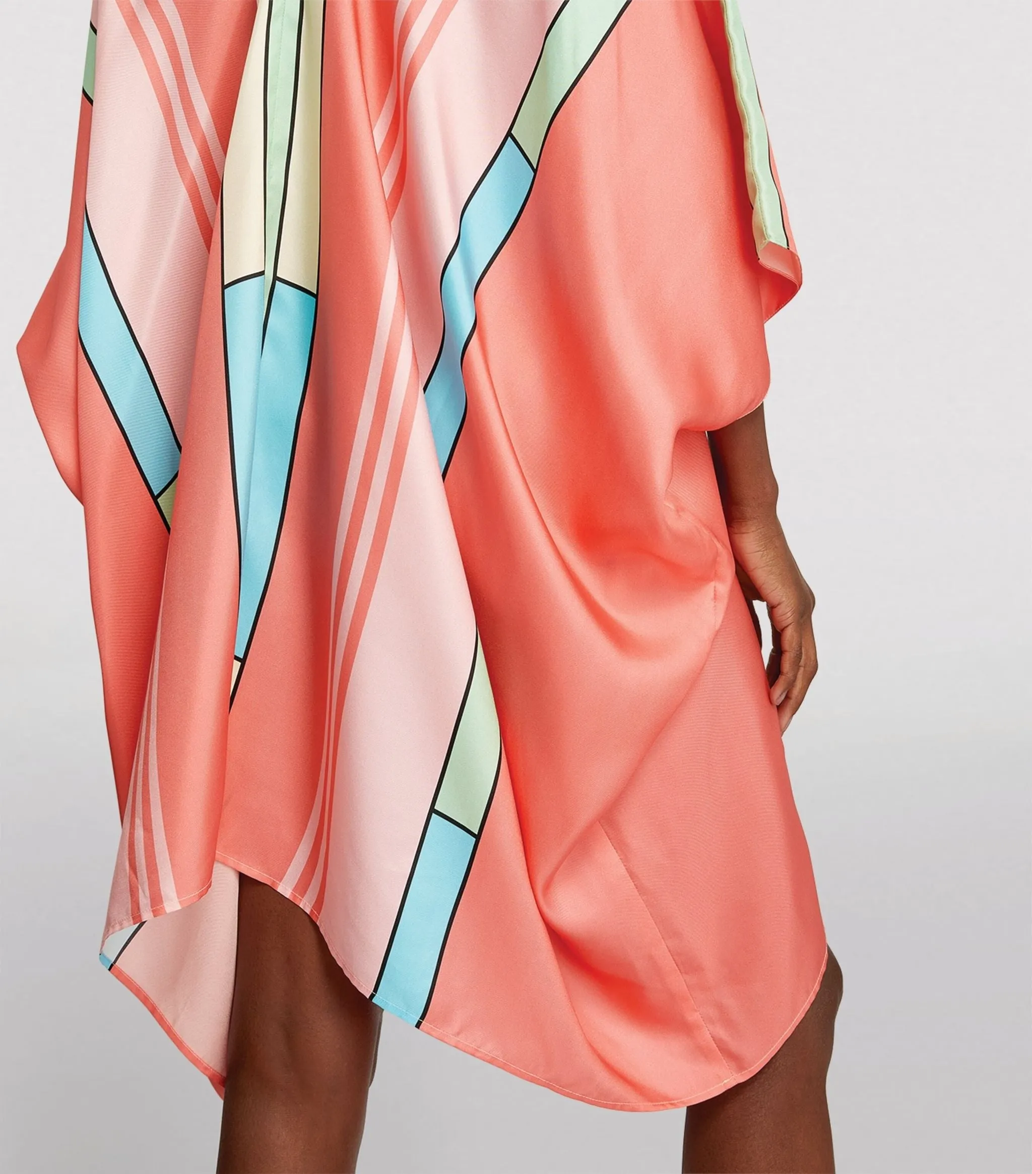 Luxury Soft Satin Silk Kaftan – Soft, Shiny, Caftan For Women's