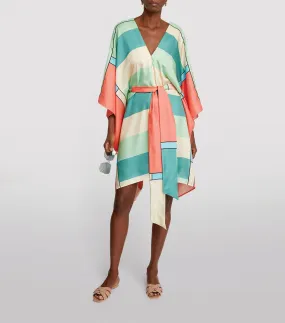 Luxury Soft Satin Silk Kaftan – Soft, Shiny, Caftan For Women's