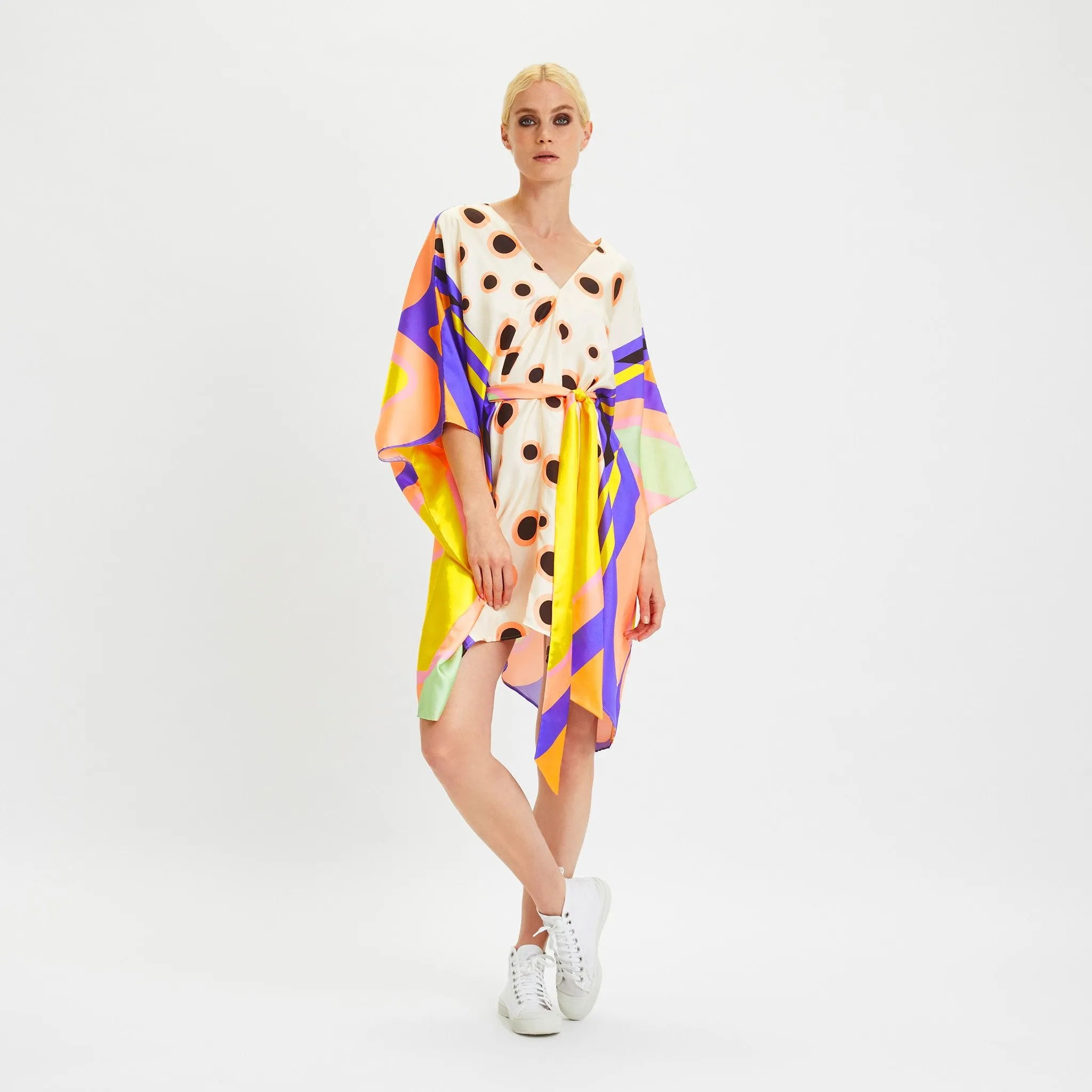 Luxury Soft Satin Silk Kaftan – Soft, Shiny,Caftan For Women's