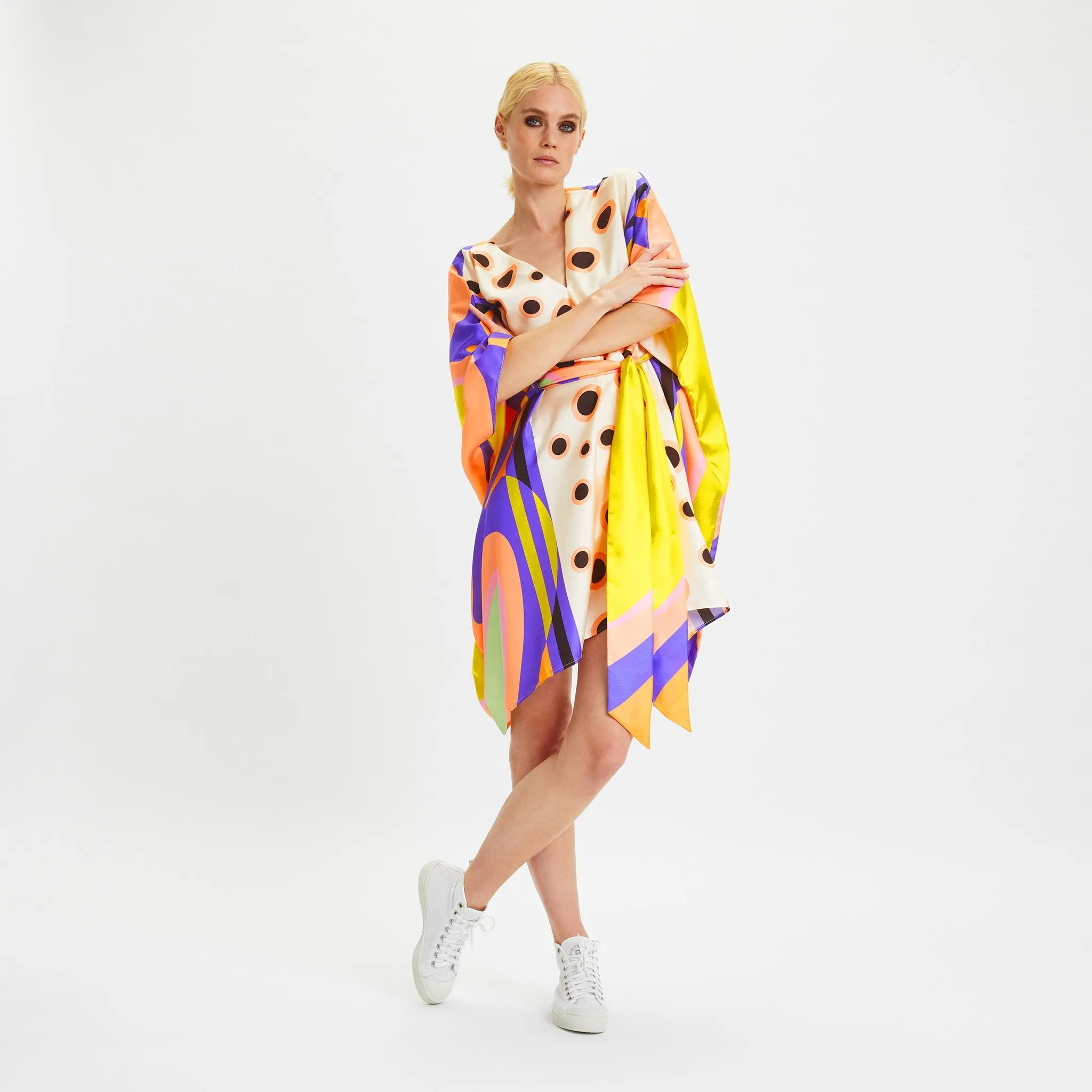 Luxury Soft Satin Silk Kaftan – Soft, Shiny,Caftan For Women's