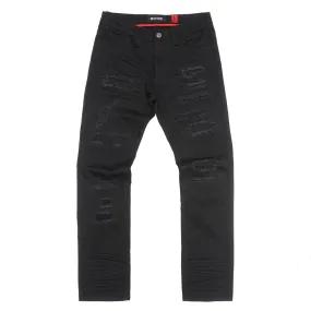 M1903 Montego Jeans w/ Underlay - Black