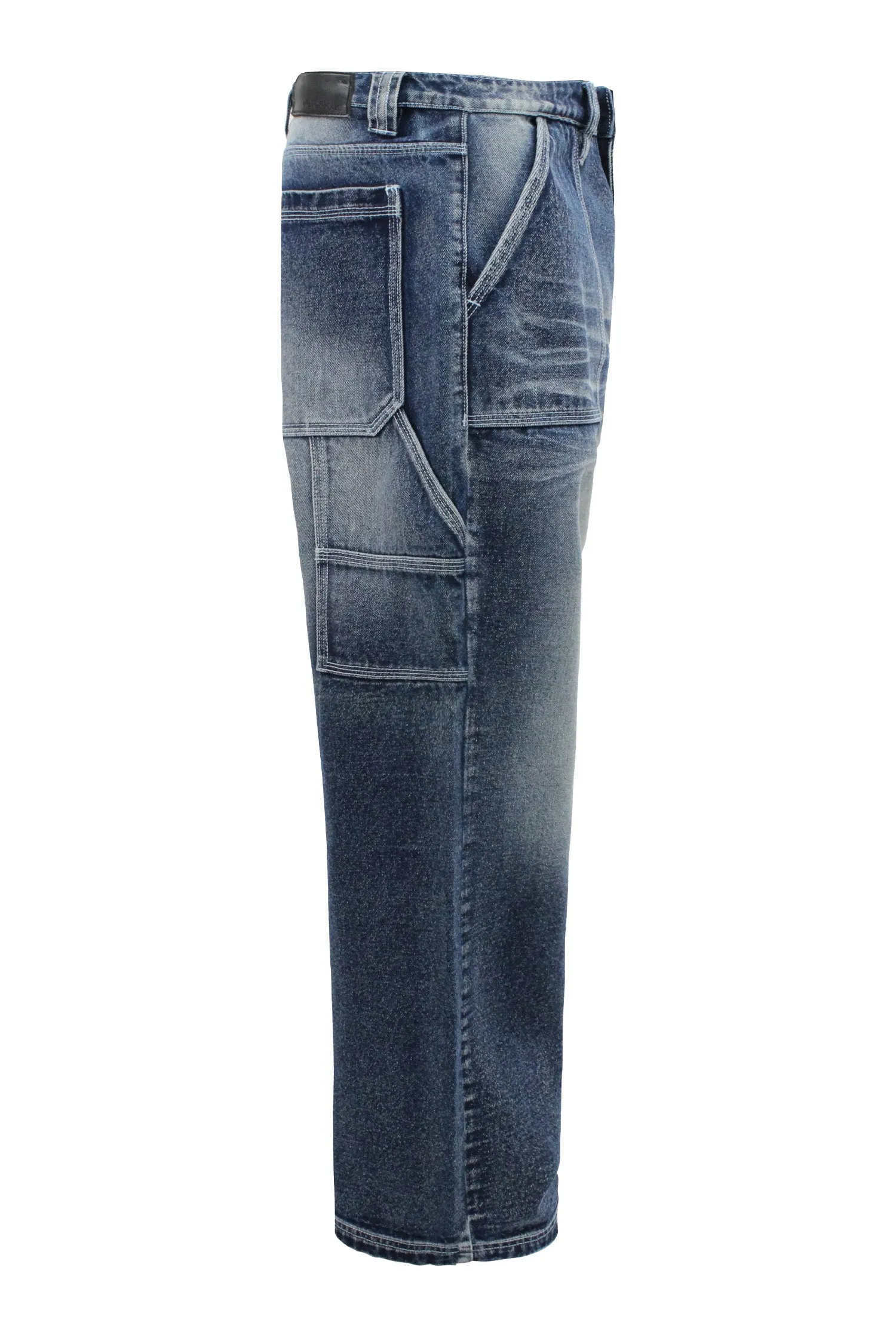 Men's Baggy Fit Carpenter Denim Jeans