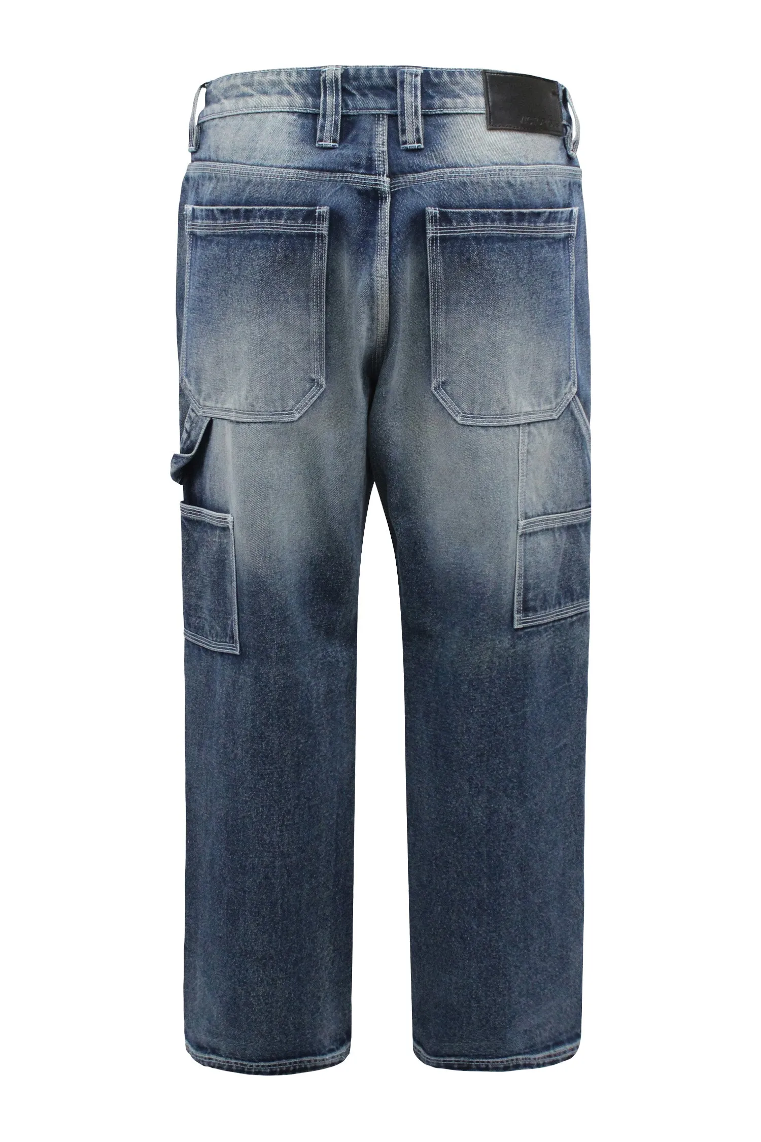 Men's Baggy Fit Carpenter Denim Jeans