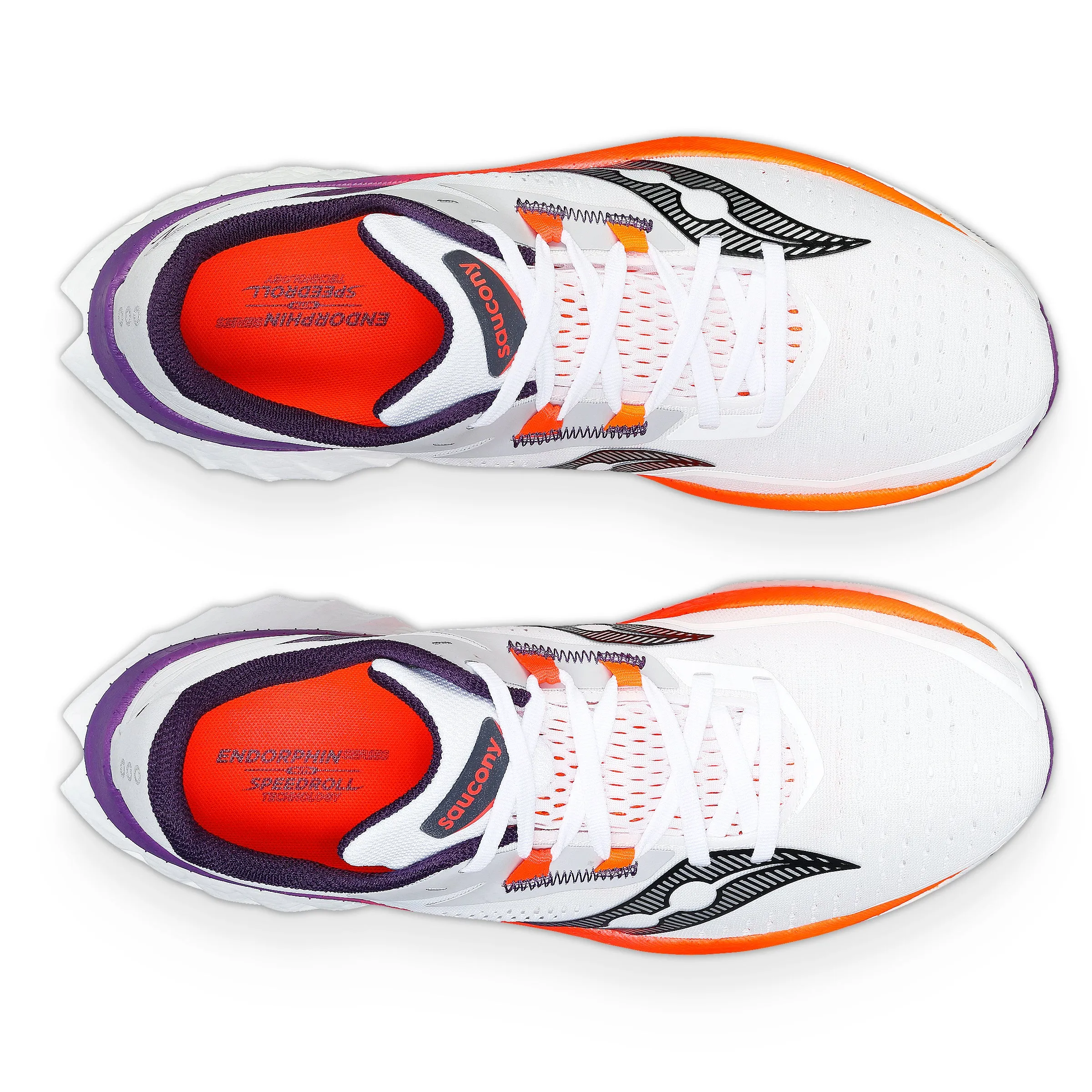 MEN'S ENDORPHIN SPEED 4 - D - 129 WHITE/VIZIORANGE