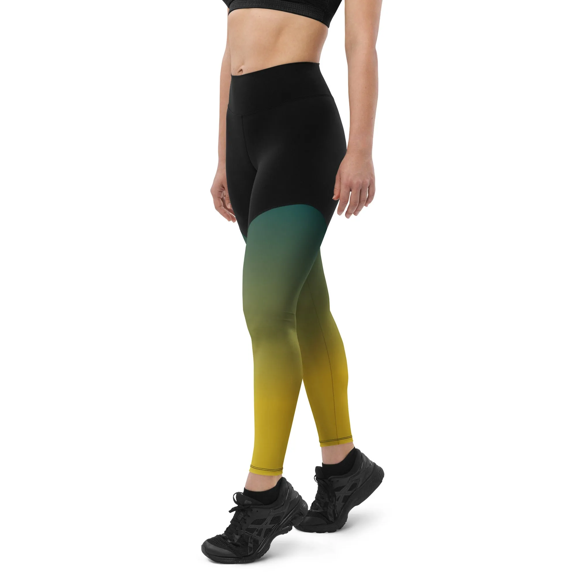Miami Sunrise Women's Sports Leggings