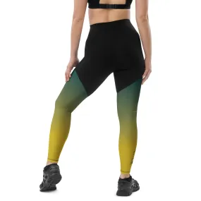Miami Sunrise Women's Sports Leggings