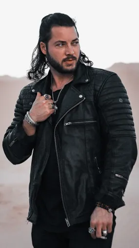 Motorrad Lederjacke Legend seventy