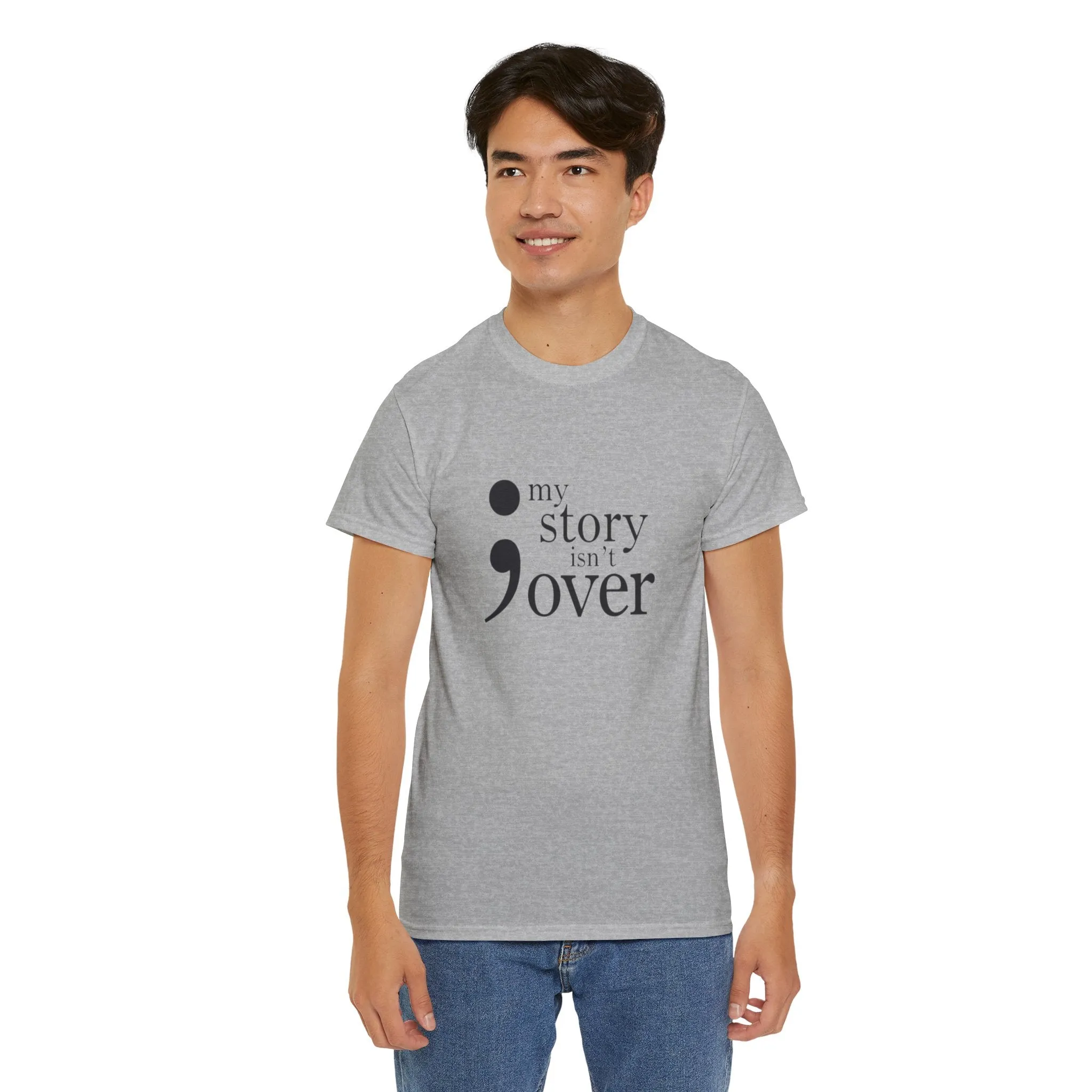 My story isn't over Unisex Heavy Cotton Tee