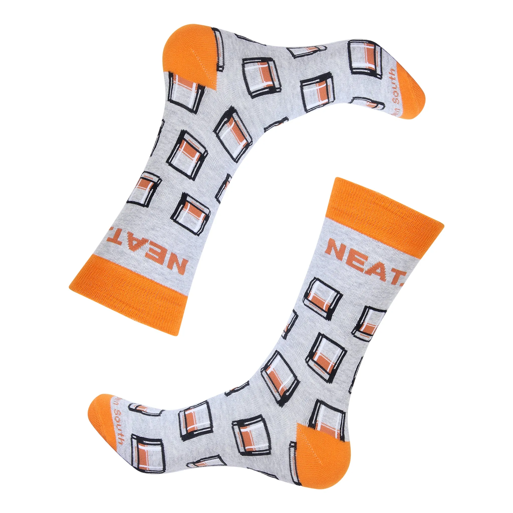 Neat Grey Socks
