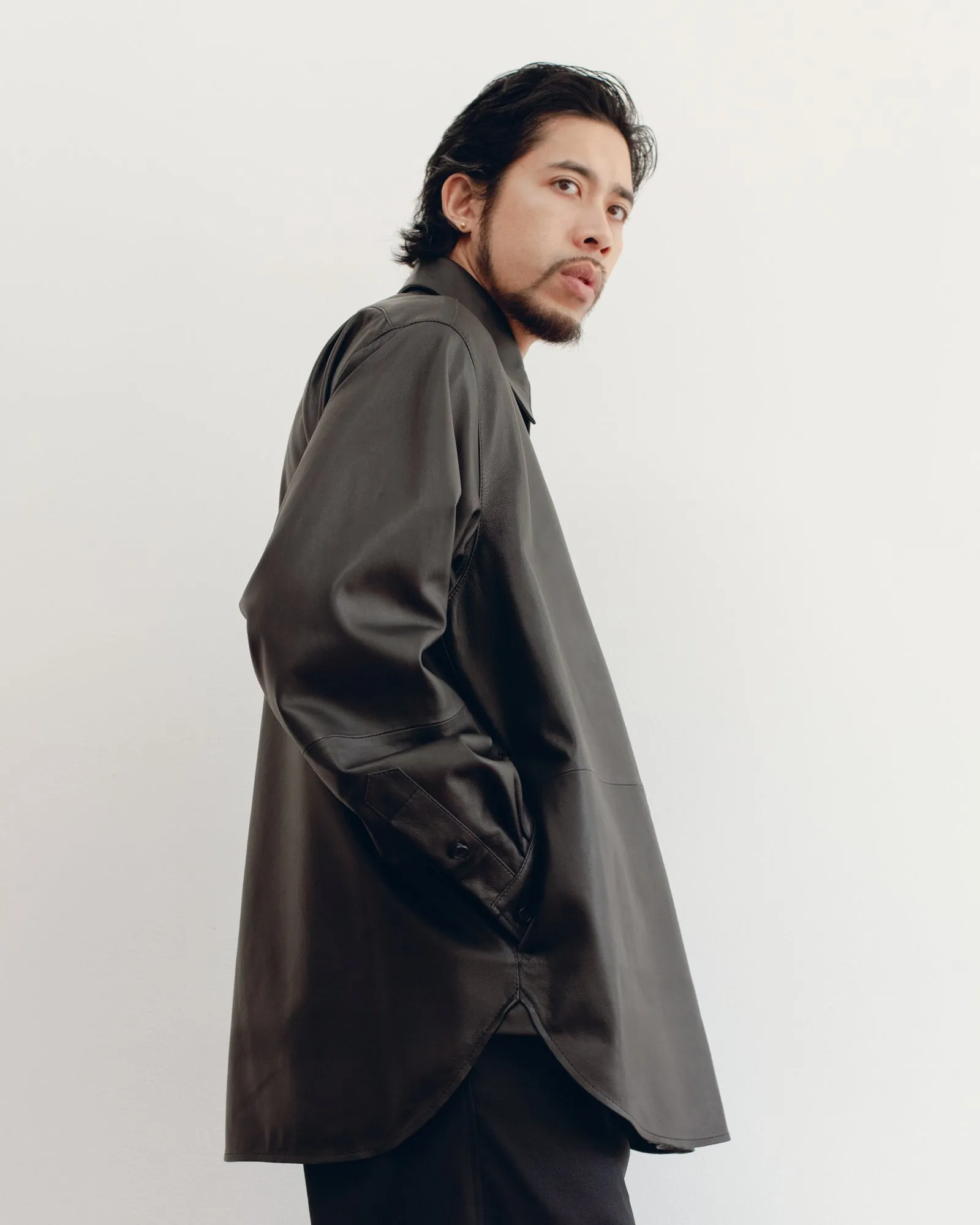“NEAT” REGULAR COLLAR SHIRT