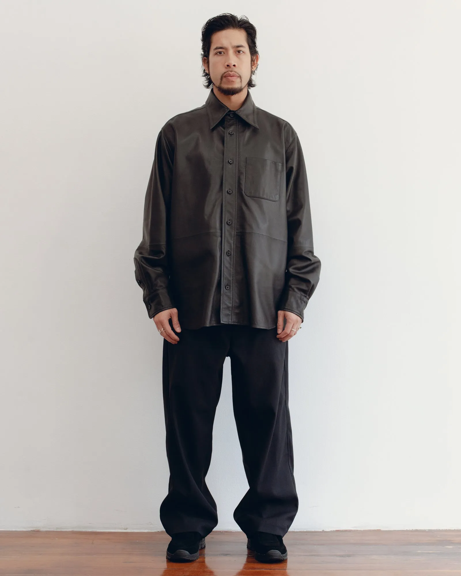 “NEAT” REGULAR COLLAR SHIRT