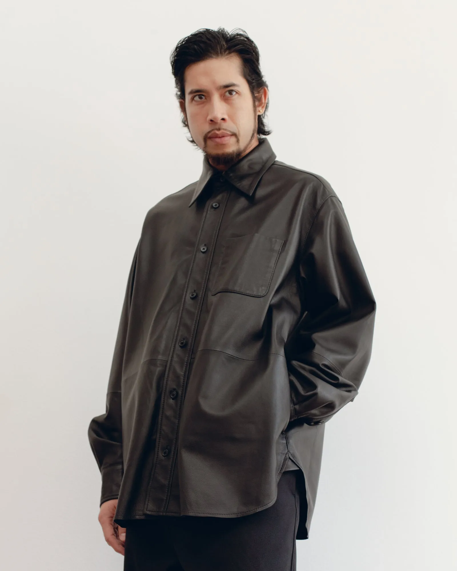 “NEAT” REGULAR COLLAR SHIRT