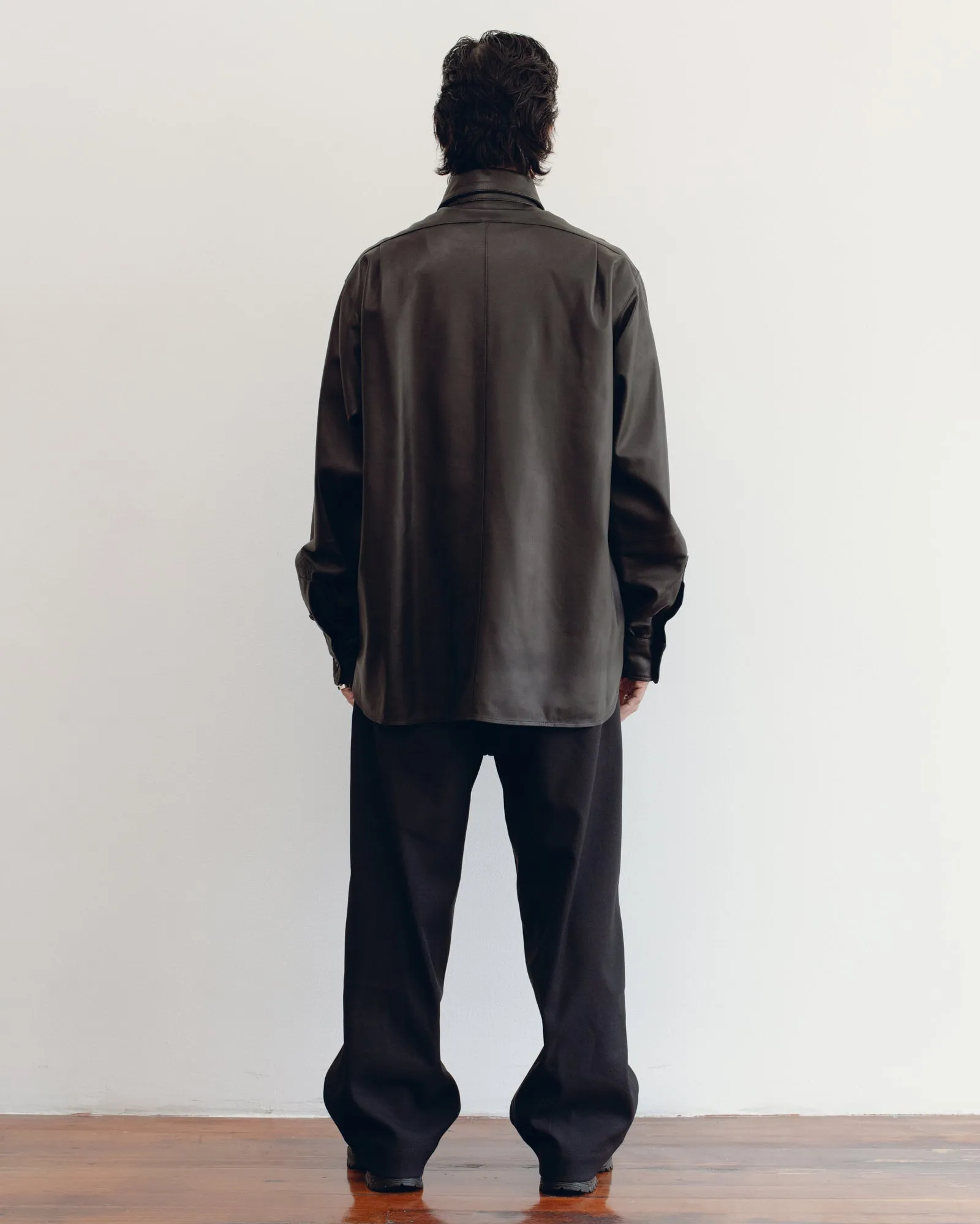 “NEAT” REGULAR COLLAR SHIRT
