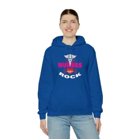 Nurses Rock Hoodies Motivational Sweatshirt Trendy Positive Vibes Sweatshirt Colorful Loose fit dress